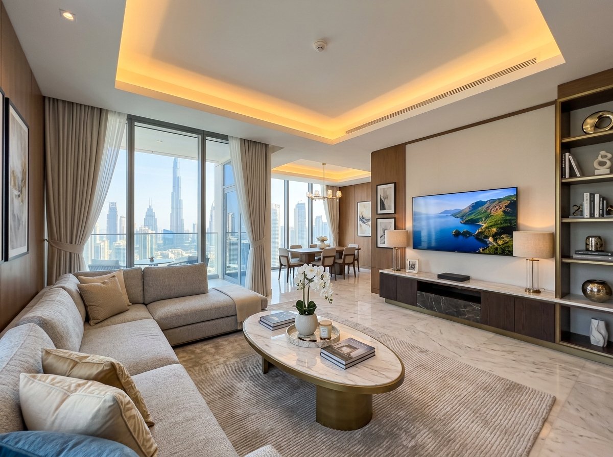 Luxury Dubai Home Maintenance and Lighting